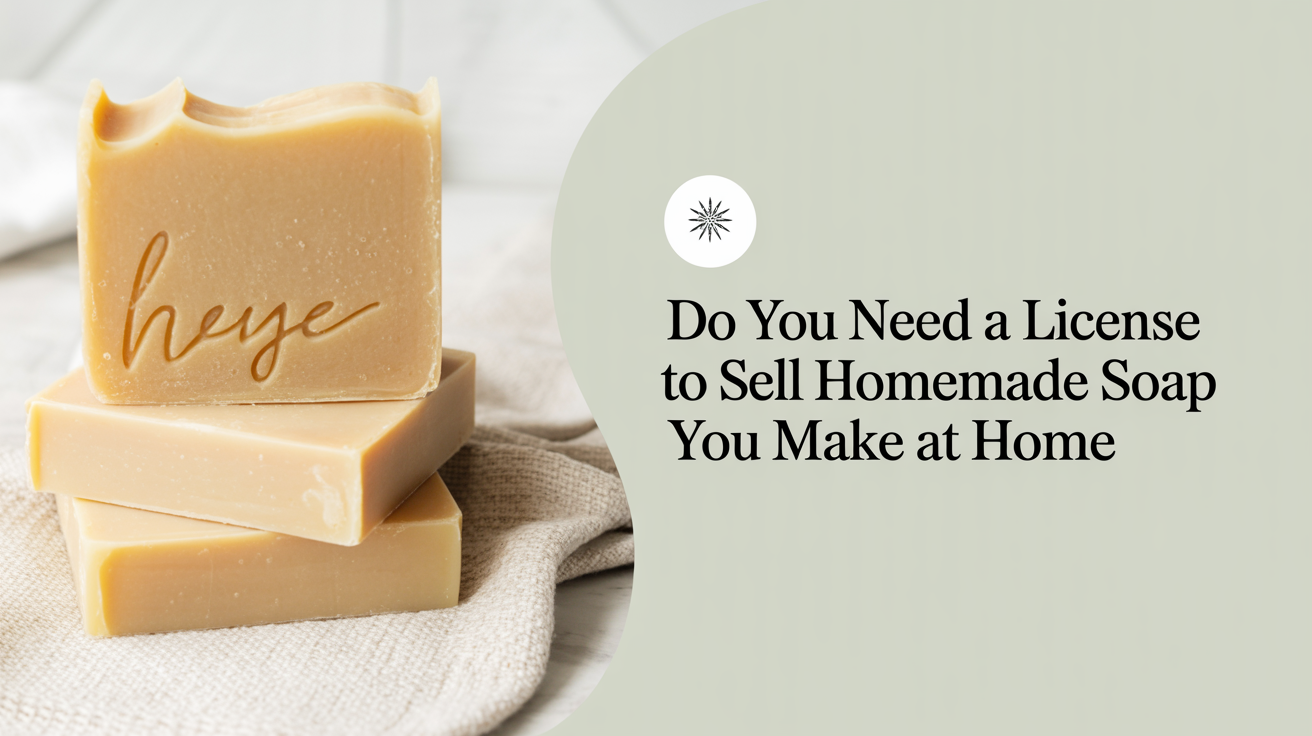 Do You Need a License to Sell Homemade Soap You Make at Home?