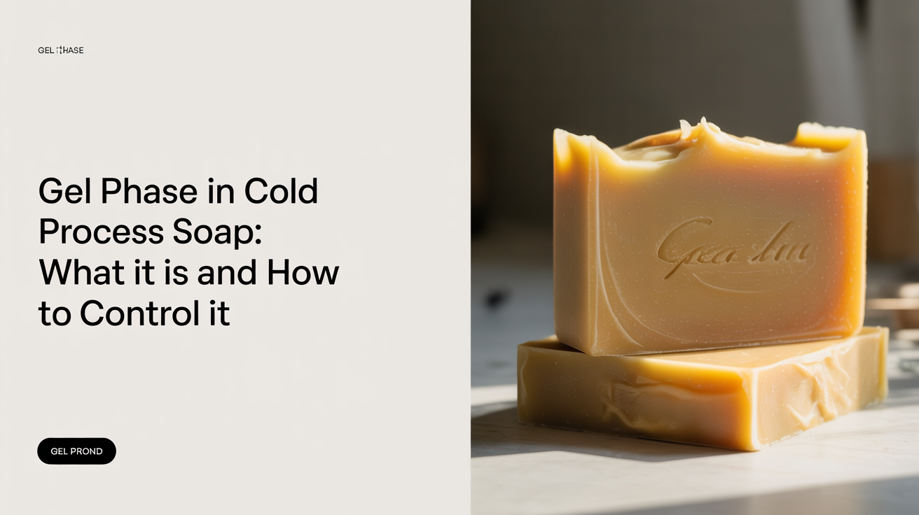 Gel Phase in Cold Process Soap: What It Is and How to Control It
