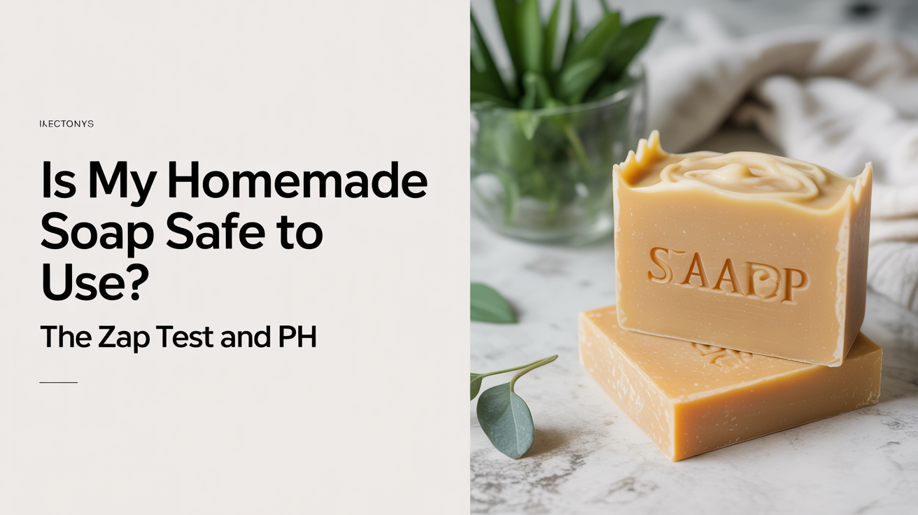 Is My Homemade Soap Safe to Use? The Zap Test and pH