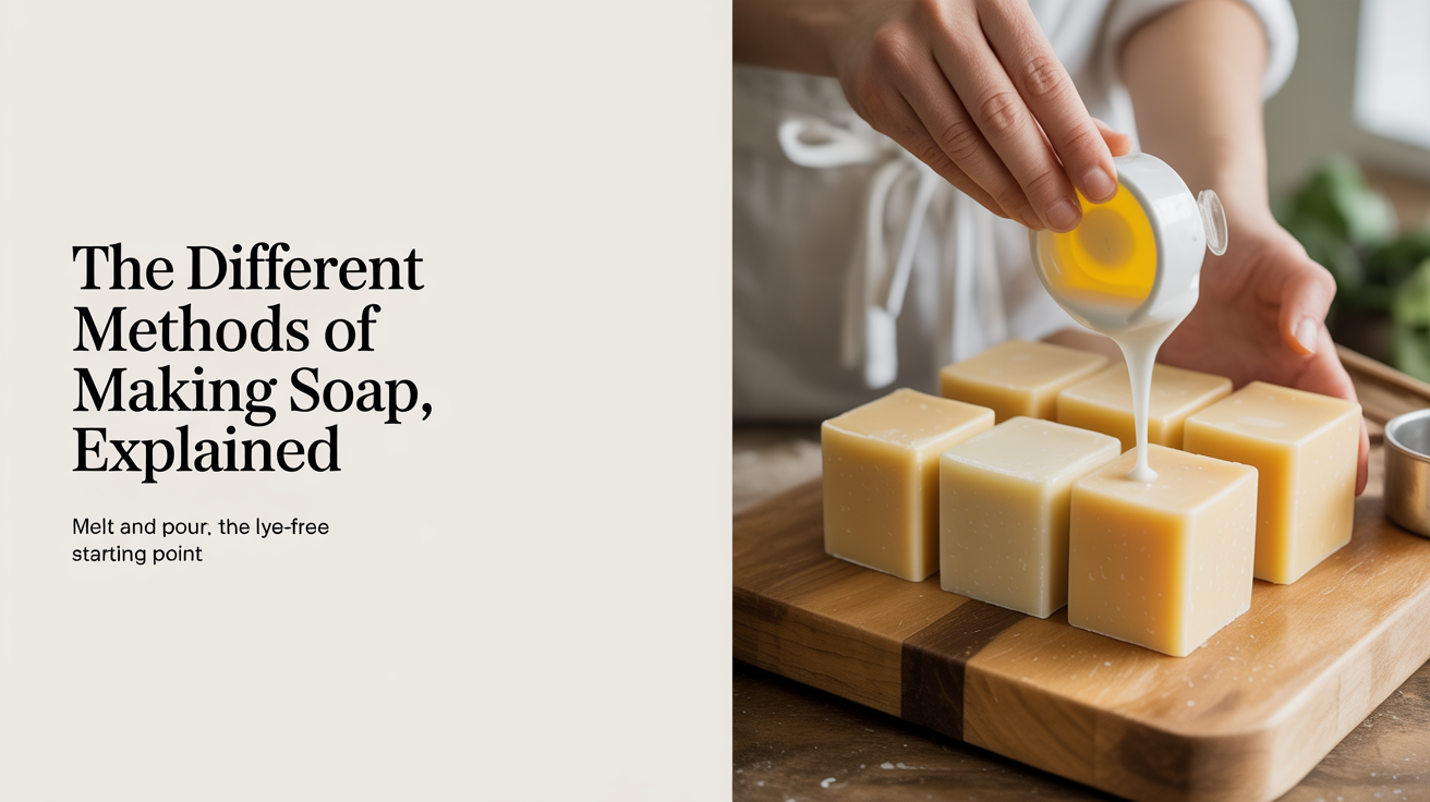 Melt and Pour: The Lye-Free Starting Point